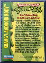 Krang's Android Body from Teenage Mutant Ninja Turtles - 1994 - Basic Figures (with Cards) manufactured by Playmates [Loose]