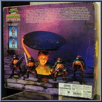 Giant Mutatin' Mike from Teenage Mutant Ninja Turtles - Giant Mutations manufactured by Playmates [Back]