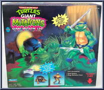 Giant Mutatin' Leo from Teenage Mutant Ninja Turtles - Giant Mutations manufactured by Playmates [Front]