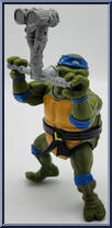 Headdroppin' Leo from Teenage Mutant Ninja Turtles - Headdroppin' Dudes manufactured by Playmates [Loose]