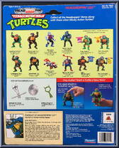 Headdroppin' Leo from Teenage Mutant Ninja Turtles - Headdroppin' Dudes manufactured by Playmates [Back]