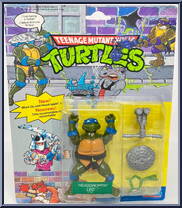 Headdroppin' Leo from Teenage Mutant Ninja Turtles - Headdroppin' Dudes manufactured by Playmates [Front]