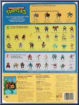Leonardo (with Storage Shell) from Teenage Mutant Ninja Turtles - Storage Shell Turtles manufactured by Playmates [Back]