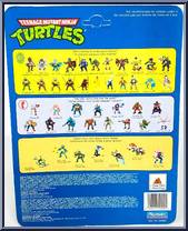 Leonardo (with Storage Shell) from Teenage Mutant Ninja Turtles - Storage Shell Turtles manufactured by Playmates [Back]