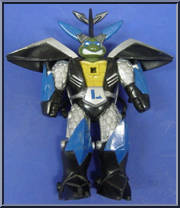 Leo from Teenage Mutant Ninja Turtles - Cyber Samurai manufactured by Playmates [Loose]