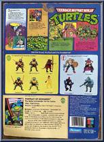 Leonardo [Reissue] from Teenage Mutant Ninja Turtles - 1998 - Basic Figures manufactured by Playmates [Back]