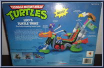 Leo's Turtle Trike from Teenage Mutant Ninja Turtles - 1991 - Accessories manufactured by Playmates [Back]