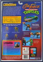 Lickety-Split Leonardo from Teenage Mutant Ninja Turtles - Coil Force manufactured by Playmates [Back]