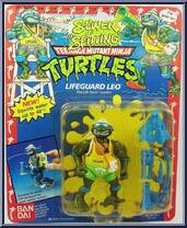 Lifeguard Leo from Teenage Mutant Ninja Turtles - Sewer Spittin' Turtles manufactured by Playmates [Front]