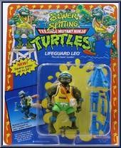 Lifeguard Leo from Teenage Mutant Ninja Turtles - Sewer Spittin' Turtles manufactured by Playmates [Front]