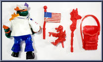 Midshipman Mike from Teenage Mutant Ninja Turtles - Mutant Military manufactured by Playmates [Loose]