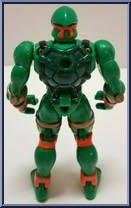Thunder Warrior Michaelangelo from Teenage Mutant Ninja Turtles - Mutant Masters manufactured by Playmates [Loose]