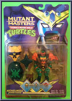 Thunder Warrior Michaelangelo from Teenage Mutant Ninja Turtles - Mutant Masters manufactured by Playmates [Front]