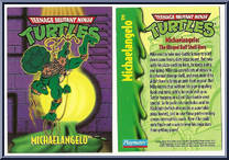 Michaelangelo (with Storage Shell) [Reissue] from Teenage Mutant Ninja Turtles - Storage Shell Turtles manufactured by Playmates [Card]