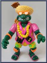 Beachcombin' Mike from Teenage Mutant Ninja Turtles - Sewer Spittin' Turtles manufactured by Playmates [Loose]