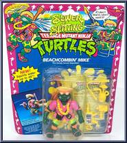 Beachcombin' Mike from Teenage Mutant Ninja Turtles - Sewer Spittin' Turtles manufactured by Playmates [Front]