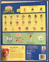 Crazy Clownin' Mike from Teenage Mutant Ninja Turtles - Bodacious Birthday Turtles manufactured by Playmates [Back]