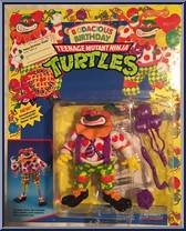 Crazy Clownin' Mike from Teenage Mutant Ninja Turtles - Bodacious Birthday Turtles manufactured by Playmates [Front]