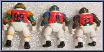 Turtle-Top - Michaelangelo's Football Playset (with Cards) from Teenage Mutant Ninja Turtles - Mini Mutants manufactured by Playmates [Loose]