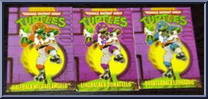 Turtle-Top - Michaelangelo's Football Playset (with Cards) from Teenage Mutant Ninja Turtles - Mini Mutants manufactured by Playmates [Card]