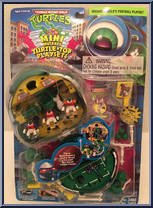 Turtle-Top - Michaelangelo's Football Playset (with Cards) from Teenage Mutant Ninja Turtles - Mini Mutants manufactured by Playmates [Front]