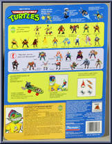 Mondo Gecko from Teenage Mutant Ninja Turtles - 1990 - Basic Figures manufactured by Playmates [Back]
