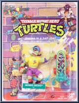 Mondo Gecko from Teenage Mutant Ninja Turtles - 1990 - Basic Figures manufactured by Playmates [Front]