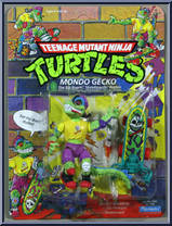 Mondo Gecko from Teenage Mutant Ninja Turtles - 1990 - Basic Figures manufactured by Playmates [Front]
