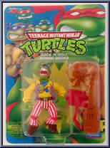 Rock 'N Roll Mondo Gecko from Teenage Mutant Ninja Turtles - 1992 - Basic Figures manufactured by Playmates [Front]