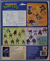 Wacky Walkin' Mouser from Teenage Mutant Ninja Turtles - Wacky Action manufactured by Playmates [Back]