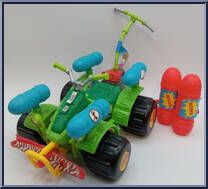 Muta-Ski from Teenage Mutant Ninja Turtles - Mutations - Accessories manufactured by Playmates [Loose]