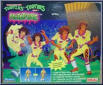 Mutatin' April from Teenage Mutant Ninja Turtles - Mutations manufactured by Playmates [Front]