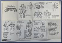 Mutatin' April from Teenage Mutant Ninja Turtles - Mutations manufactured by Playmates [Instructions]