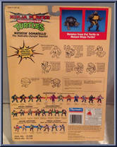Mutatin' Donatello [Reissue] from Teenage Mutant Ninja Turtles - 10th Anniversary - Ninja Power manufactured by Playmates [Back]