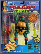 Mutatin' Michaelangelo [Reissue] from Teenage Mutant Ninja Turtles - 10th Anniversary - Ninja Power manufactured by Playmates [Front]