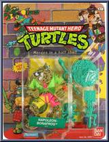 Napoleon Bonafrog from Teenage Mutant Ninja Turtles - 1990 - Basic Figures manufactured by Playmates [Front]