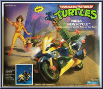 Ninja Newscycle  from Teenage Mutant Ninja Turtles - 1991 - Accessories manufactured by Playmates [Front]