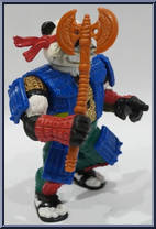 Panda Khan from Teenage Mutant Ninja Turtles - 1990 - Basic Figures manufactured by Playmates [Loose]