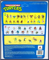 Panda Khan from Teenage Mutant Ninja Turtles - 1990 - Basic Figures manufactured by Playmates [Back]