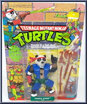 Panda Khan from Teenage Mutant Ninja Turtles - 1990 - Basic Figures manufactured by Playmates [Front]