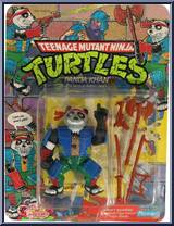 Panda Khan from Teenage Mutant Ninja Turtles - 1990 - Basic Figures manufactured by Playmates [Front]