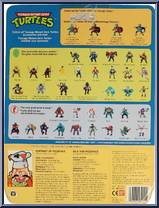 Pizzaface from Teenage Mutant Ninja Turtles - 1990 - Basic Figures manufactured by Playmates [Back]