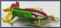 Pizza Skimmin' Jet Boat from Teenage Mutant Ninja Turtles - 1994 - Accessories manufactured by Playmates [Loose]