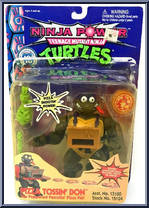 Pizza Tossin' Don [Reissue] from Teenage Mutant Ninja Turtles - 10th Anniversary - Ninja Power manufactured by Playmates [Front]