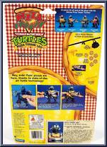 Pizza Tossin' Leo from Teenage Mutant Ninja Turtles - Pizza Tossin' Turtles manufactured by Playmates [Back]