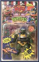 Pizza Tossin' Leo from Teenage Mutant Ninja Turtles - Pizza Tossin' Turtles manufactured by Playmates [Front]