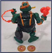 Pizza Tossin' Mike from Teenage Mutant Ninja Turtles - Pizza Tossin' Turtles manufactured by Playmates [Loose]