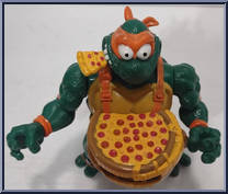 Pizza Tossin' Mike from Teenage Mutant Ninja Turtles - Pizza Tossin' Turtles manufactured by Playmates [Loose]