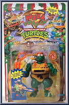 Pizza Tossin' Mike from Teenage Mutant Ninja Turtles - Pizza Tossin' Turtles manufactured by Playmates [Front]