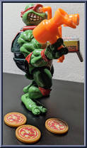 Pizza Tossin' Raph from Teenage Mutant Ninja Turtles - Pizza Tossin' Turtles manufactured by Playmates [Loose]